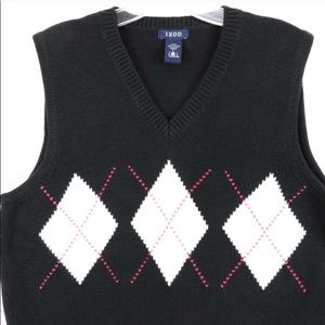 IZOD argyle sweater vest